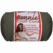 Bonnie Best Macrame/Craft Cord 4 mm Smoke Gray 100 yards/90 meters